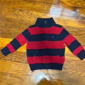 Ralph Lauren zip up sweater